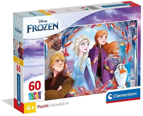 8005125260584 Puzzle Disney Frozen 60 pcs 15x20cm Clementoni