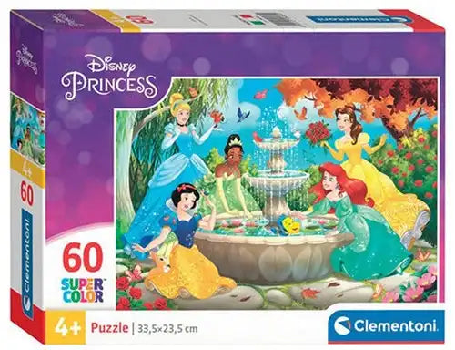 Disney Princess – Clementoni Supercolor 60 pezzi 15×20 cm – 8005125260645 