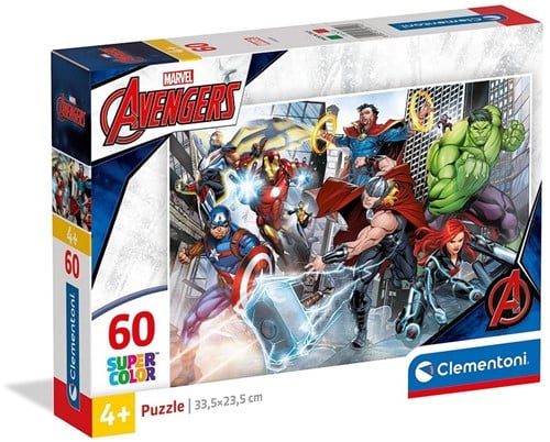 8005125261123 Puzzle Clementoni Marvel Avengers 60 pcs 15x20cm
