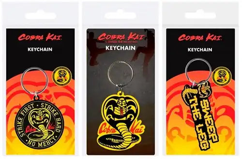 Cobra Kai Porte-clés 2D PVC assortis 7x12,5cm