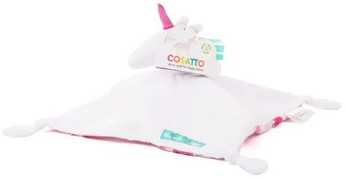 🏷️ 5056219078014 – Cosatto Peluche Licorne 26x26 cm – Coussin Doux Bébé Fille