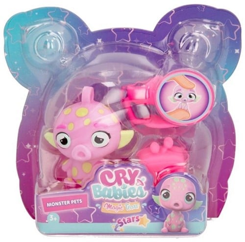 8421134916210 – Cry Babies Magic Tears Monster Pets – Figurine Monstre Aléatoire 11x11,5cm