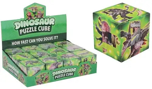 8711866244959 – Cube puzzle dinosaure 5,6 × 5,6 cm en présentoir (colis de 12 pièces)