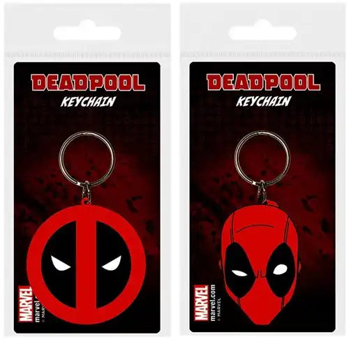 5038104106156 – Colis 48 pcs Porte-clés Deadpool – Keychain PVC 2D assortis 7×15,5 cm