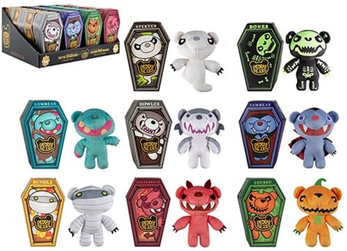 PRO045 Lot 12x Peluches Deddy Bears 15cm 8 assortis en display