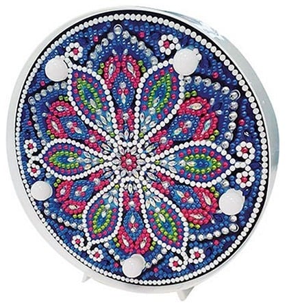 8714627004885 Diamond Painting Mandala Lumineux 15x15cm DIY Lampe Déco Neuf