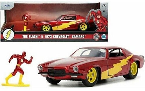 4006333080326	Dickie Die-Cast Vehicle avec figurine 1:32 Chevrolet Camaro The Flash