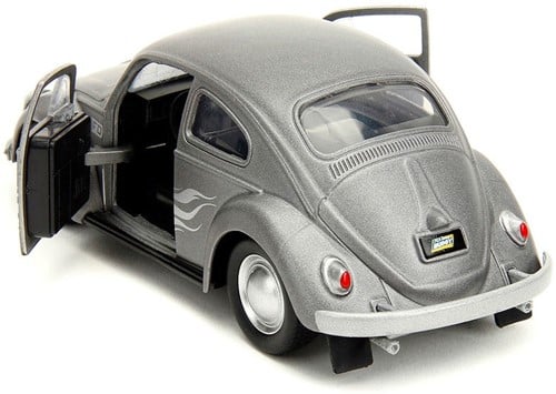 801310342374 | Die-Cast Punch Buggy '59 VW Beetle avec Gants – Blanc – Échelle 1/32 – 7,5x20cm