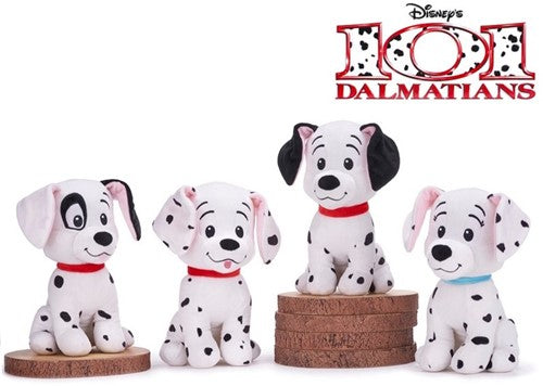 5038104711763 - Lot 4 peluches Disney Dalmatians assorties 30 cm