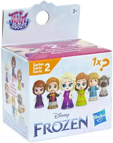 5010993875887 – Lot revendeur de 24 pcs Disney Frozen II Twirl Abouts in blindbag 6x7,5cm – Vente en gros figurines assorties