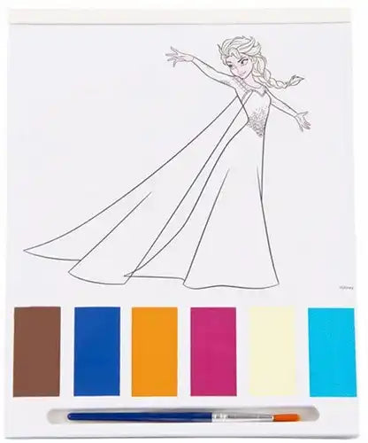 5056356785356 – Disney Frozen Watercolour Painting Pad 16,5x20cm dispo Simcha.fr