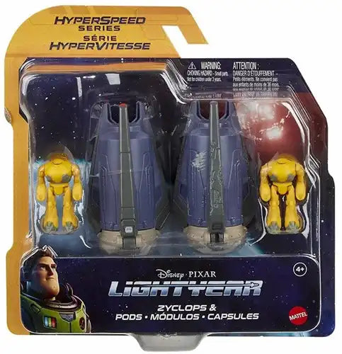 194735069309 – Disney Pixar Lightyear Hyperspeed Series Zyclops 20 cm (colis de 6 pièces)