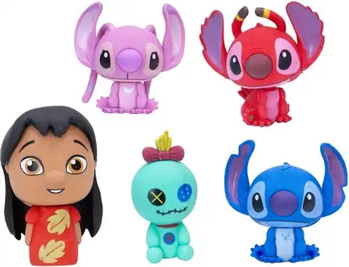5056356793085 – Colis de 1 pc : Disney Lilo &amp; Stitch 5-Pack Puzzle Palz Carry Case 18x23 cm – Grossiste Disney