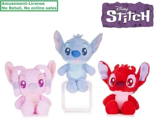 Disney Lilo & Stitch Chibi Peluche 3 assortis 25cm