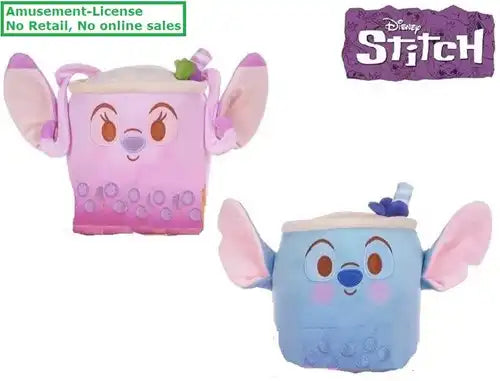 5038104714263 – Disney Lilo & Stitch Peluche Munchlings 17 cm (2 modèles assortis Stitch / Angel, colis de 6 pcs) dispo Simcha.fr