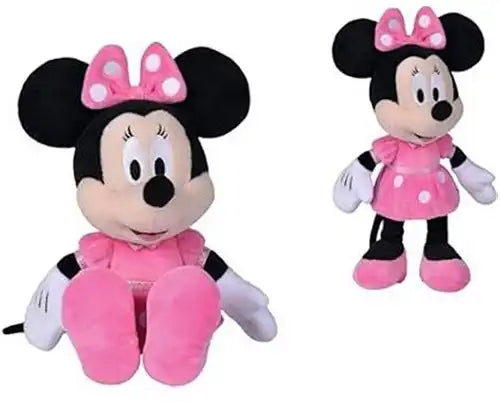 5400868013566 – Disney Mickey & Minnie Mouse Peluche 2 assortis 20cm en présentoir (12) – Produits officiels