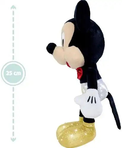 5400868018684 – Lot revendeur de 1 Peluche Mickey Mouse Sparkly 25 cm – Peluche officielle Disney grossiste