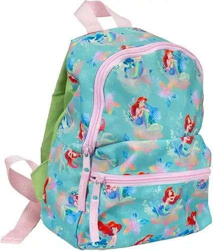 Disney Princess Ariel Sac à dos pour tout-petit (1 compartiment, 1 poche avant) 28x23x13cm