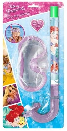 5055114369784 Disney Princess Masque et Tuba Enfant Ariel 17x41cm Plongée Été