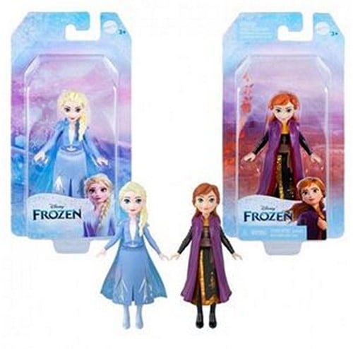 194735121335 Lot 2x mini poupées Disney Princess 8x16cm Mattel