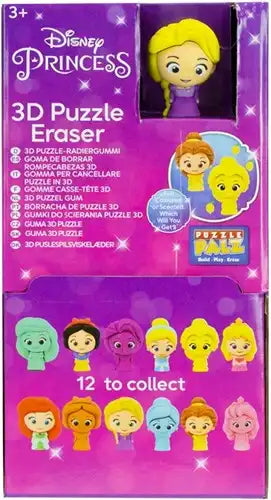 5056219083780 lot de 30 Disney Princess Scented Puzzle Palz 3D Puzzle Gum assortis en display 4,5x6 cm – Grossiste produits Disney