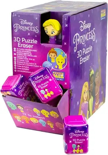 5056219083780 lot de 30 Disney Princess Scented Puzzle Palz 3D Puzzle Gum assortis en display 4,5x6 cm – Grossiste produits Disney