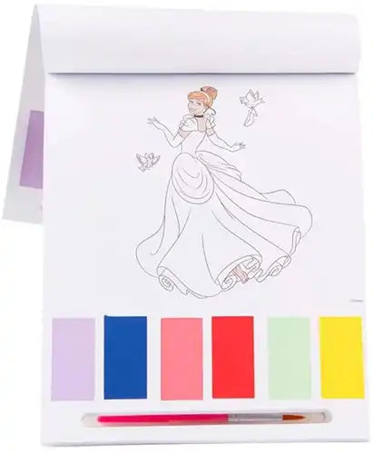 5056356785363 – Disney Princess Watercolour Painting Pad 16,5x20cm (colis de 3 pcs) dispo Simcha.fr