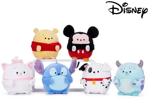 5038104713088 – Colis de 6 pcs Disney Squashy Podgies Series 1 peluches 19 cm – Vente en gros Disney – Grossiste Peluches sous licence