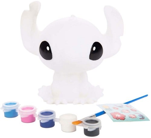 5056219091877 Disney Stitch Light-Up Figurine à Peindre 14x17cm Coffret DIY B/O Neuf