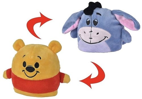 5400868017069 Disney Winnie the Pooh Peluche reversibile 8 cm