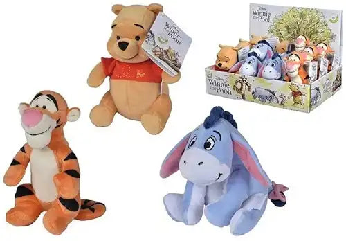 5400868018998 – Disney Winnie the Pooh Peluches assorties 17cm (colis 12 pièces en display)