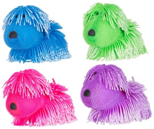 5038104658440 Lot 12 Pufferballs Chien Dougal 17 cm – 4 Modèles Fun
