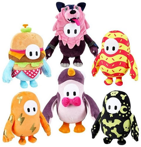 lot de 6 pcs : Fall Guys Peluche 20cm