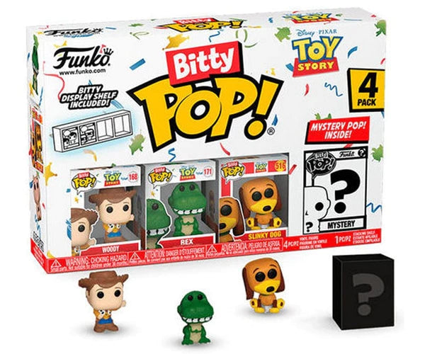 Bitty POP! Toy Story Boisé 4-Pack 9,5x14cm