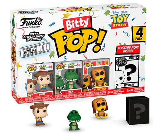 Bitty POP! Toy Story Boisé 4-Pack 9,5x14cm