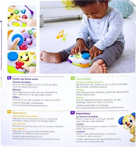Fisher-Price Laugh & Learn – Manette lumineuse & sons – 194735225804