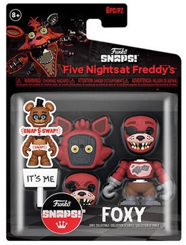 889698649216 | Five Nights at Freddy's Snaps! Foxy 15x21cm – Funko – Figurine Officielle FNaF