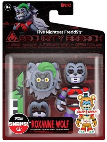 889698711821 | Five Nights at Freddy's Snaps! Glamrock Roxanne 15x21cm – Funko – Figurine Officielle FNaF