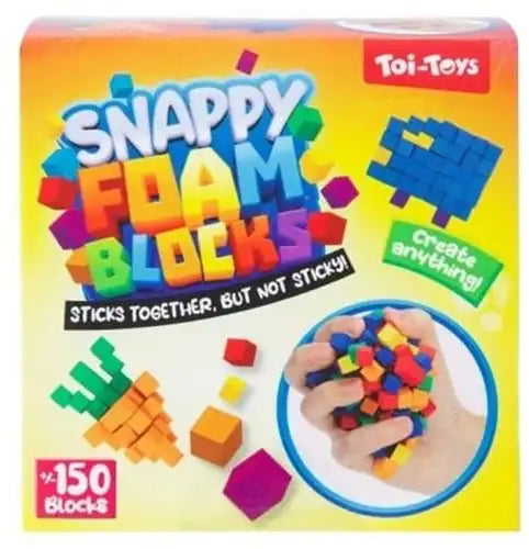8714627027723 – Mini Blocs en Mousse Autocollants 1 cm – Cube créatif 8×8×8 cm