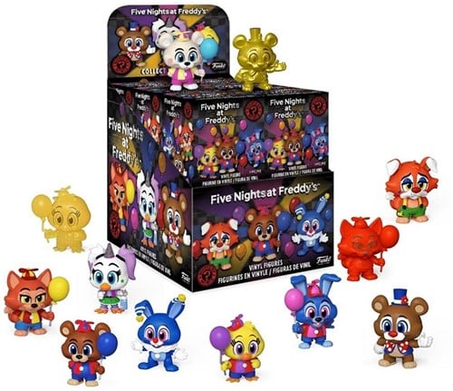 889698678711 | Funko Mystery Minis Five Nights at Freddy’s – 1 Pièce Aléatoire en Blind Box – Figurine de Collection Assortie
