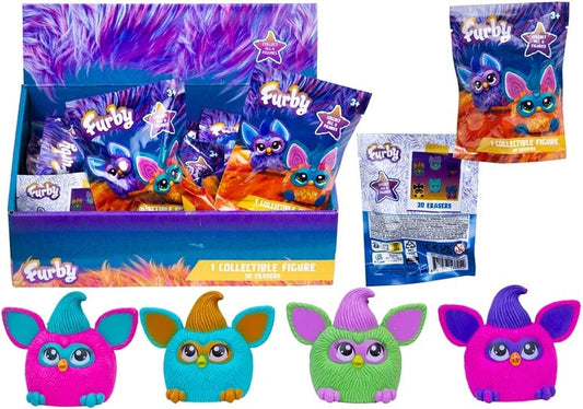 Furby 3D Erasers in Blindbag 9x12cm in display (24)