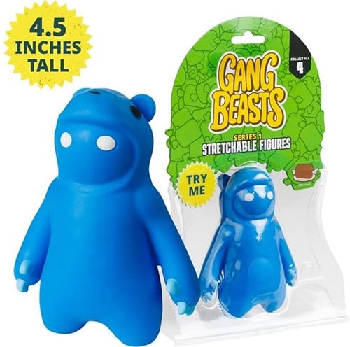 Gang Beasts Stretchy Figure 11,5cm Blue Kigu 14,5x24cm