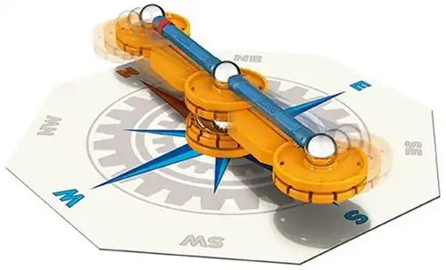 0871772007180 – Colis de 9 pcs Geomag Mechanics Compass (21 pièces) 16×2×20 cm – Grossiste Geomag – Vente en gros jeux magnétiques