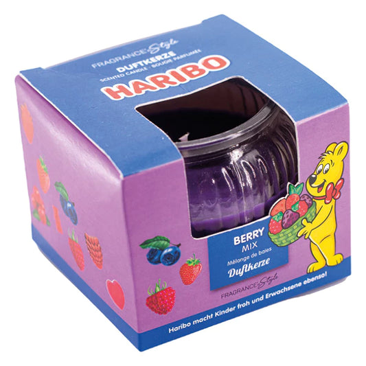 Bougie parfumée Haribo 85g Berry Mix
