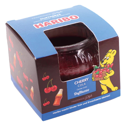 Bougie parfumée Haribo 85g Cerise Cola