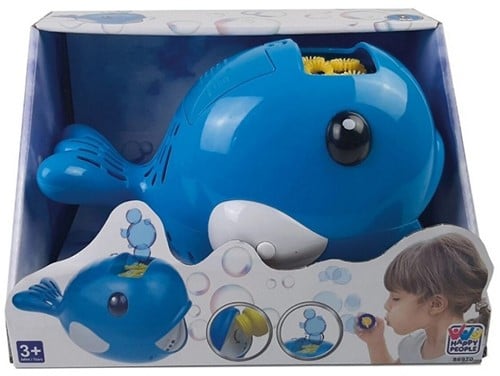 4008332869704	Happy People Machine à bulles Baleine 23x14x14cm