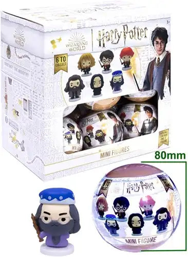 5056474208225 – Harry Potter Capsule 80 mm avec mini figurine 5 cm (6 modèles à collectionner, colis de 18 pcs) dispo Simcha.fr