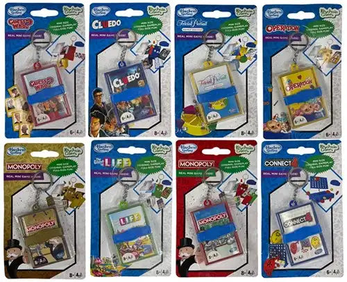 5407008050221 – Confezione da 16 minigiochi Hasbro Gaming assortiti 11×18,5 cm in espositore multilingue 