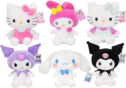 8721246990994 | Lot 6 Peluches Hello Kitty and Friends 30cm – Assortis