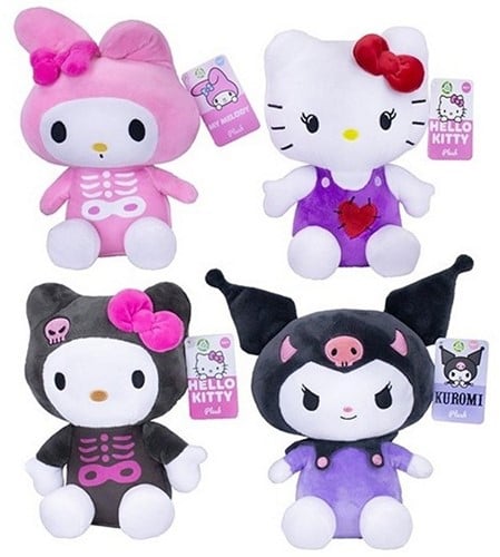 8721246999560 | Lot 4 Peluches Hello Kitty Halloween 23cm – Sanrio